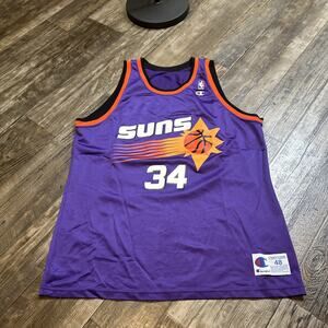 Vintage Pheonix Suns Charles Barkley #34 NBA Jersey size 48